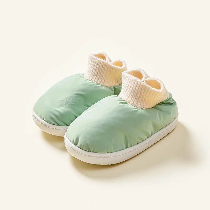 

Winter New Kids Shoes for Girl Sneakers Thicken Warm Home Shoes Fashion House Slippers Boys Indoor Shoes Non-slip SCM018