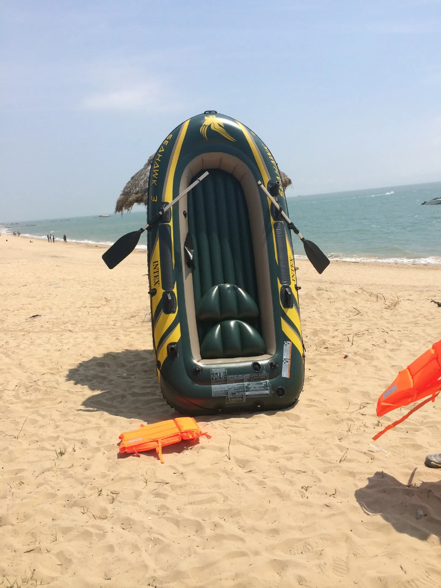 INTEX морской Орел три человека надувная лодка каяк резиновый плот утолщенная