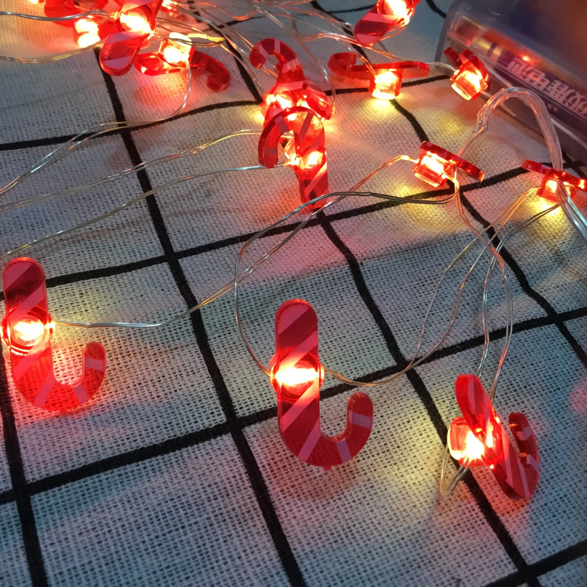 

2M 20LED Santa Claus Snowflake Tree LED Light String Christmas Decoration For Home 2020 Christmas Ornament Xmas Gift New Year