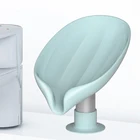 Ящик для мыла в форме листа, поднос, поднос для мыла, поднос для хранения мыльниц, держатель дренаж для мыла, коробка для хранения, гаджеты для ванной комнаты, портативная мыльница