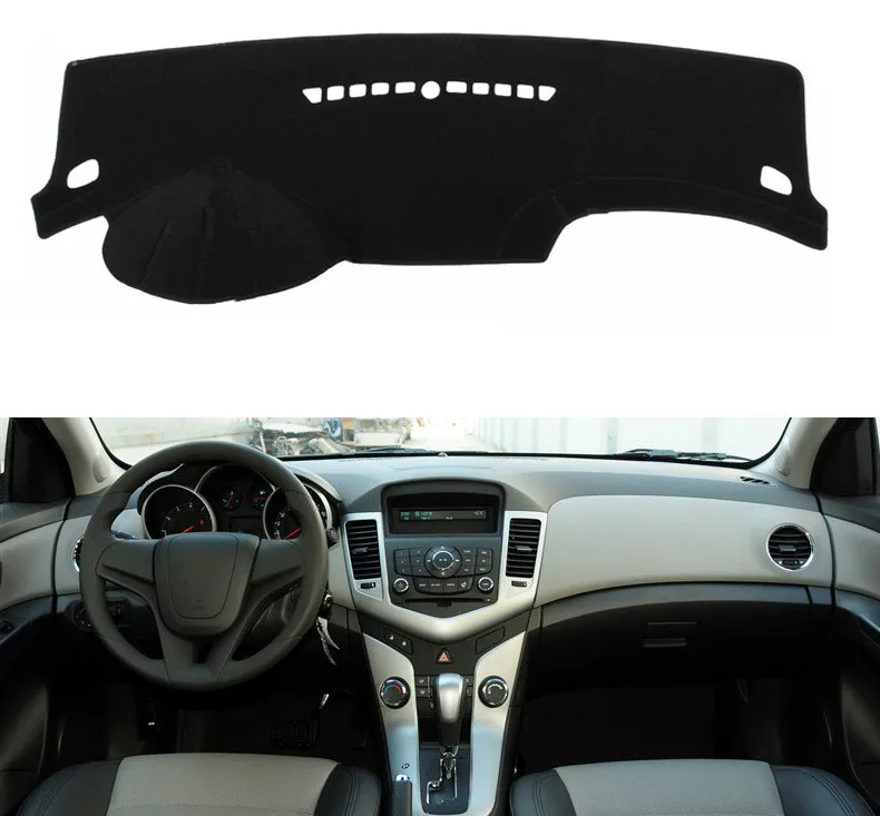 

Для Chevrolet Cruze 2009 2010 2011 2012 2013 2014 2015 автомобильный коврик для приборной панели, Солнцезащитный коврик, приборная панель, аксессуары для ковров