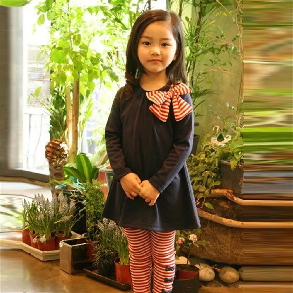 Хлопковая одежда для девочек повседневный комплект одежды детей коллекция 2021