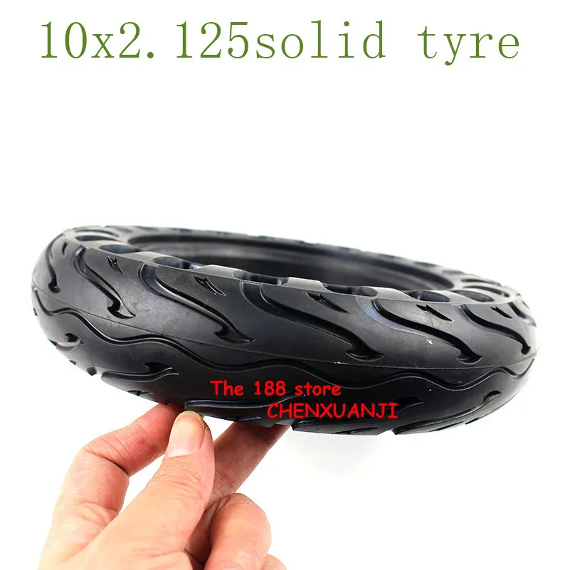 Новый дизайн шины для электроскутера 10x2 125 твердые 10*2 8/10 дюймов аксессуары |