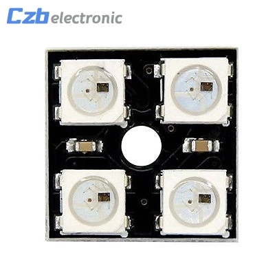 Новый электрический блок 1 шт. 4 бит WS2812 5050 RGB светодиодный драйвер макетная плата