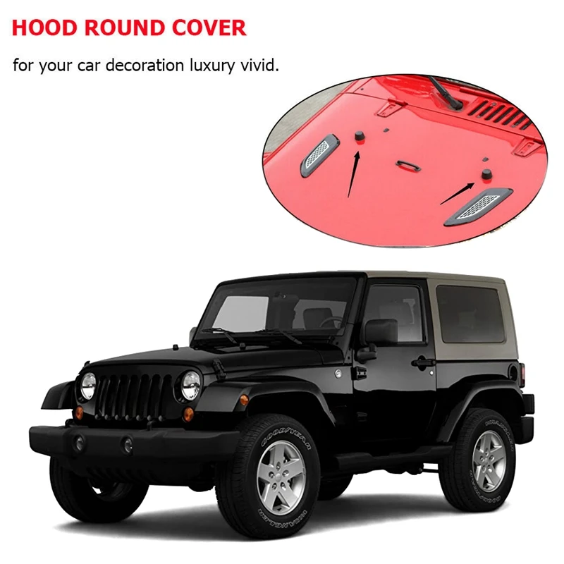Резиновые заглушки для бампера 2007 2017 Jeep Wrangler 55395650AC|Крышки и детали багажника| |