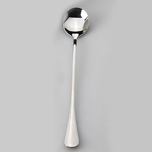 4 шт. Круглые ложки из нержавеющей стали для кофе меда мороженого | Дом и сад