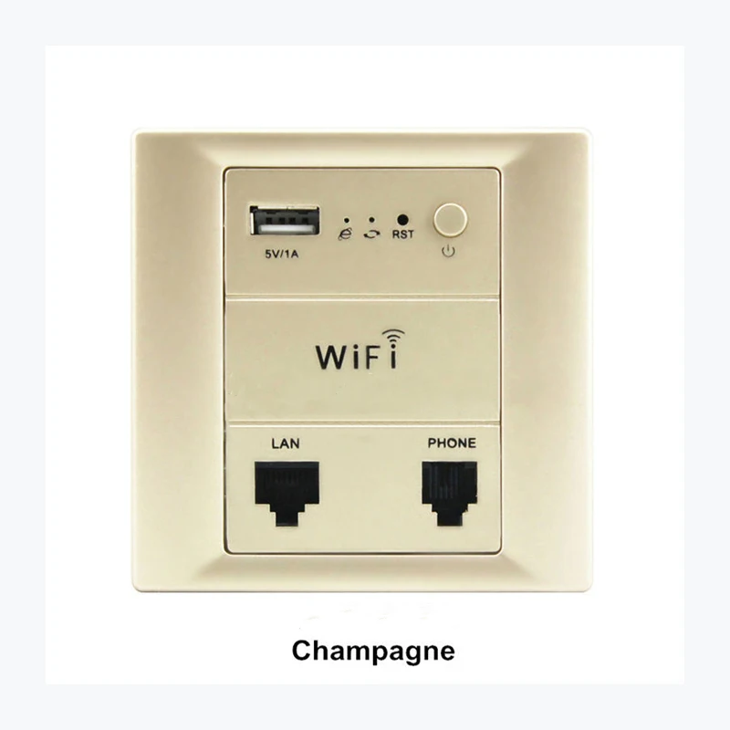 Умная розетка Wi Fi 89 типа в стене беспроводная точка доступа USB порт зарядка WIFI