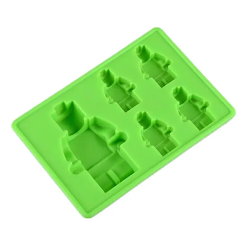 Форма робота ледяная форма лоток для мороженого приготовления йогурта DIY