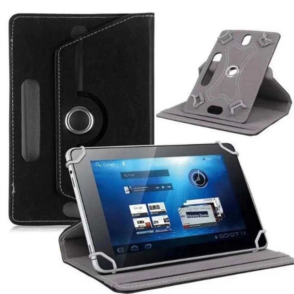 

7 inch 8 inch 9 inch 10 inch flat case crystal pattern universal protective case tablet universal leather case