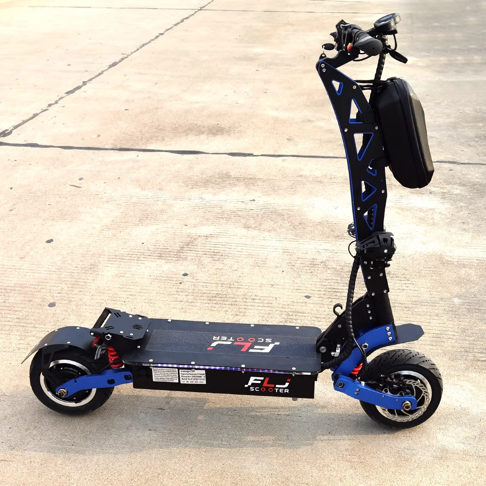 Verkauf FLJ 6000W Dual Motoren 60V 100-150kms Palette Off Road Reifen Top Qualität SK3 Erwachsene Mächtige Elektrische Roller