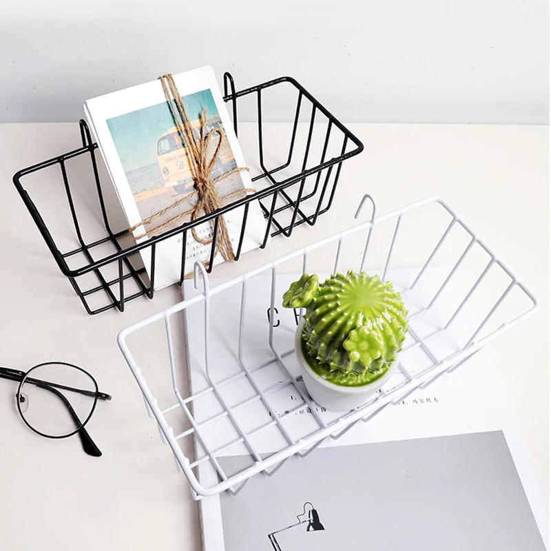 Новое настенное украшение железная рама подвесная стойка настенный ящик для