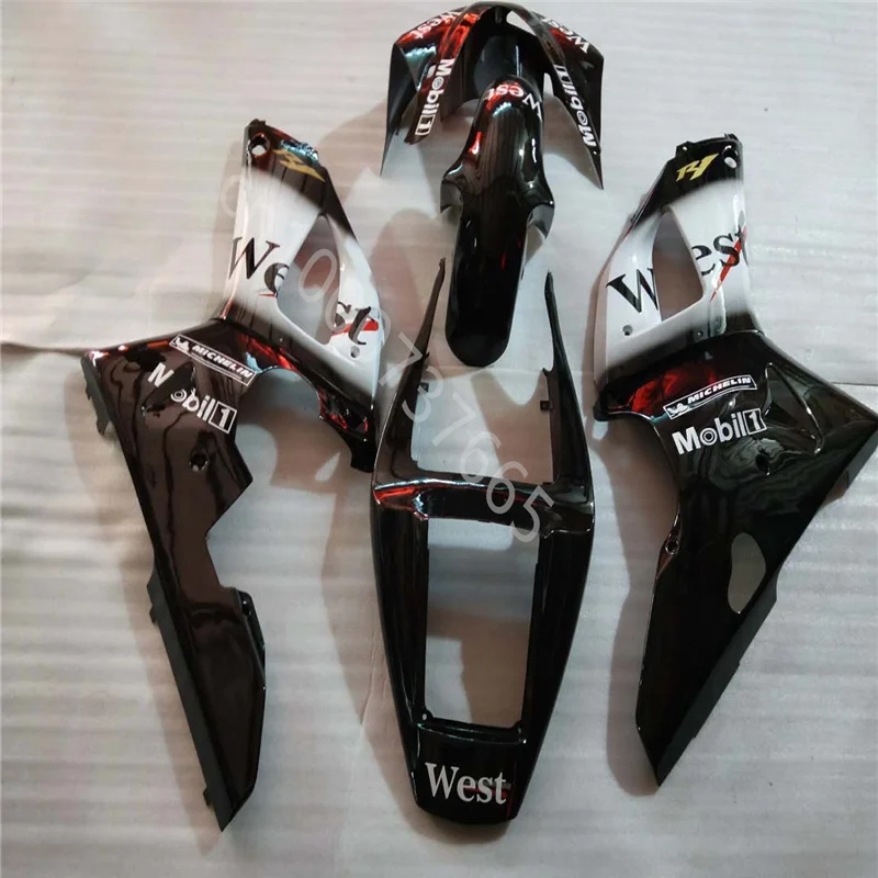 

Комплект обтекателей для мотоцикла на заказ для YAMAHA YZFR1 98 99 YZF R1 YZF1000 1998 1999 Черный Белый Западный ABS Обтекатели набор