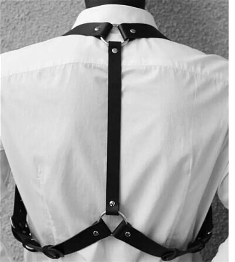 Deepeel 1 шт. Новое поступление модные унисекс подтяжки из искусственной кожи сплав