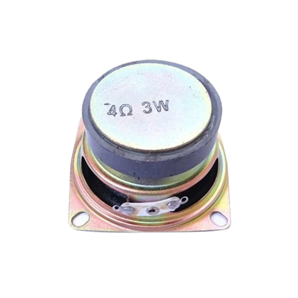 Portable Speaker Audio 2 INCH 4Ohm 3W Full Range Mini 52mm Rubber Side Horn Stereo Woofer Loudspeaker Box Diy Accessories | Электроника