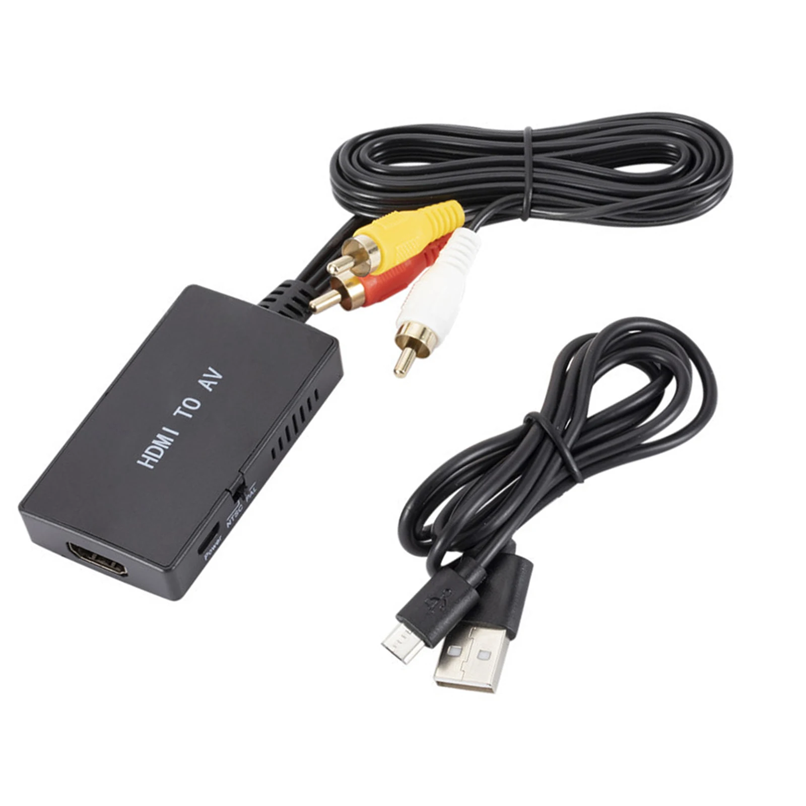Адаптер AV-HDMI преобразователь RCA-HDMI адаптер видеоаудио преобразователя