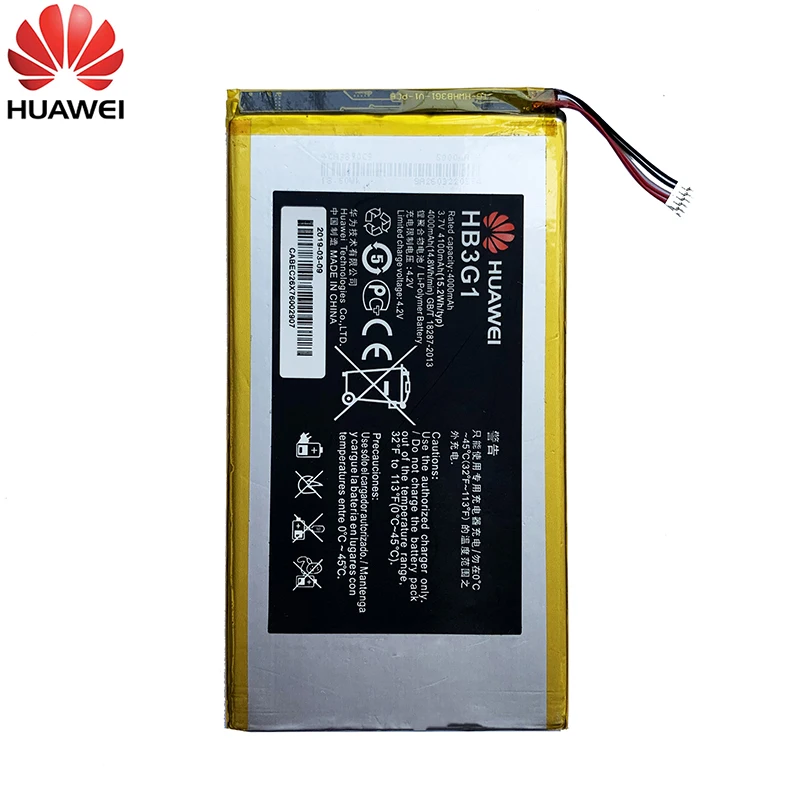 100 orginal hua wei hb3g1hb3g1h 4000mah battery for huawei mediapad 7 lite s7 301u 301w 302 303 tablet pc batteries free global shipping