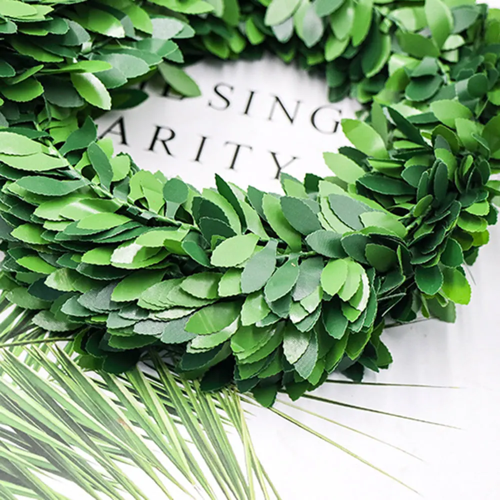 Оформление искусственная флористика венок сделай сам Подарки 7 5 м Искусственные