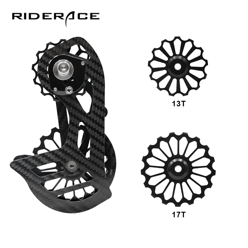 

Bicycle Ceramic Bearing Carbon fiber Pulley Guide Wheel Set Bike Rear Derailleurs For Shimano Ultegra DURA ACE 105 R7000 R8000