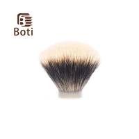 boti brush nc chubby badger hair knot north china finest two band badger hair knot fan shape shaving brush beard knot