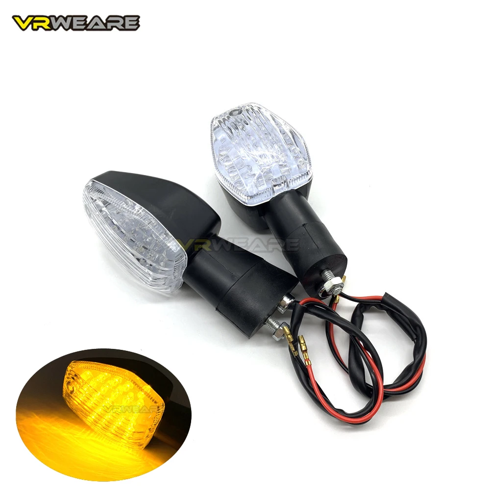 

25 Bulb Motorcycle LED Turn Signal Light Indicator Lamp For HONDA CB400 600 900 VTR 250 XL700V CBF 600N RC51 Blinkers
