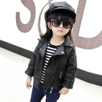 fashion girls jacket pu leather coat for baby boys children clothes boys outerwear girls top girls clothes boys clothes new 2021