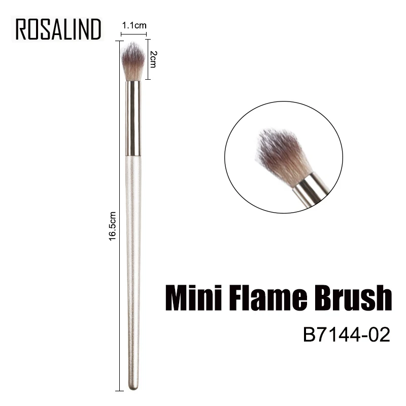 B714402 ROSALIND аппликатор теней для век, губка, кисть, палочка для фокусов, штамп, палитра для макияжа глаз, двойной кузнечный аппликатор, косметические инструменты - Цвет: B714402