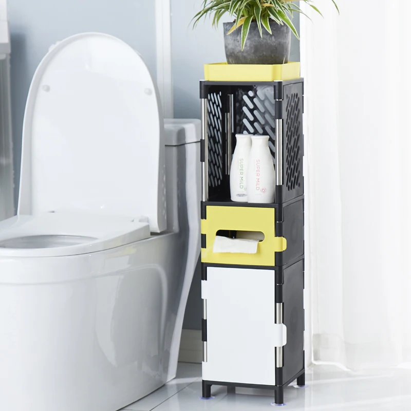 Полка для ванной комнаты водонепроницаемая полка стеганая хранения боковая