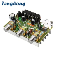 tenghong hifi stereo audio amplifier 30w30w 2 0 channel sound amplifier board for car computer speaker amplificador dc12v amp