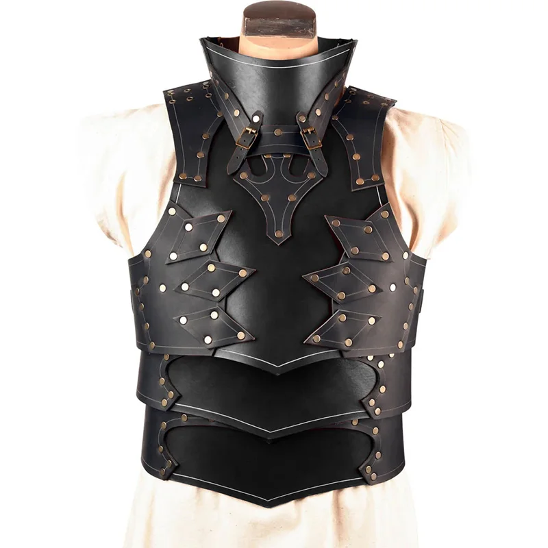 

Medieval Renaissance Tudor King Warrior Gladiator Armor Torso Gorget Belt Cuirass Battle Costume Vest Breastplate For Men Women