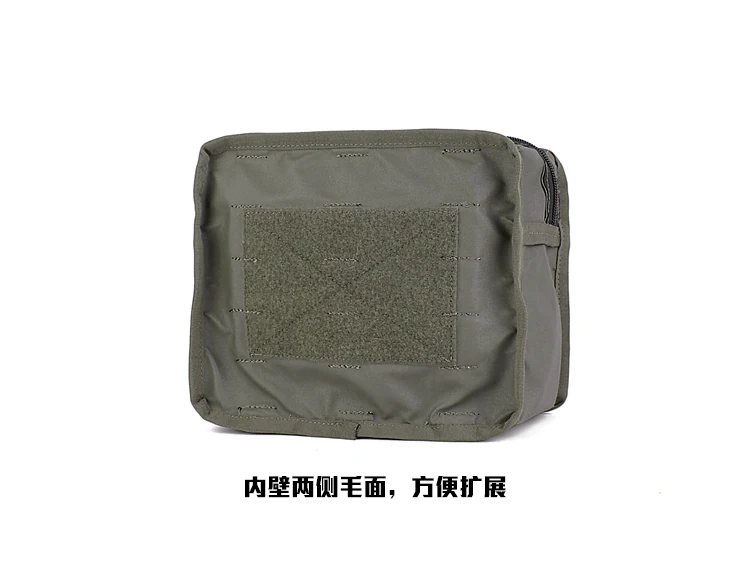 Outdoor Sport Lower Hanging Abdominal Bag Tactical Vest Chest Hanging Lower Hanging Tool Bag Compatible With D3CRM MK3 MK4