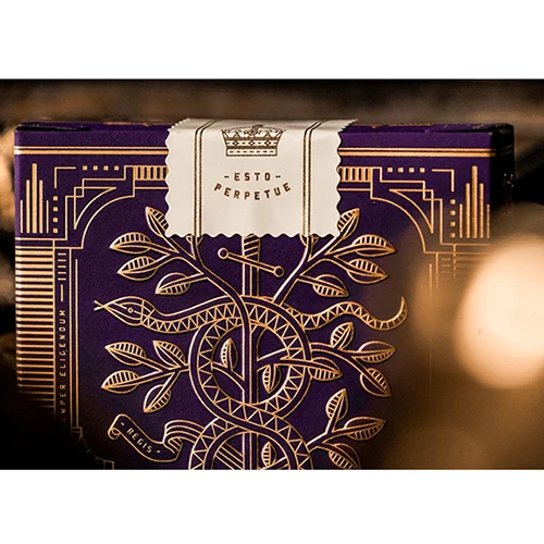 Колода карт фиолетового цвета | Спорт и развлечения