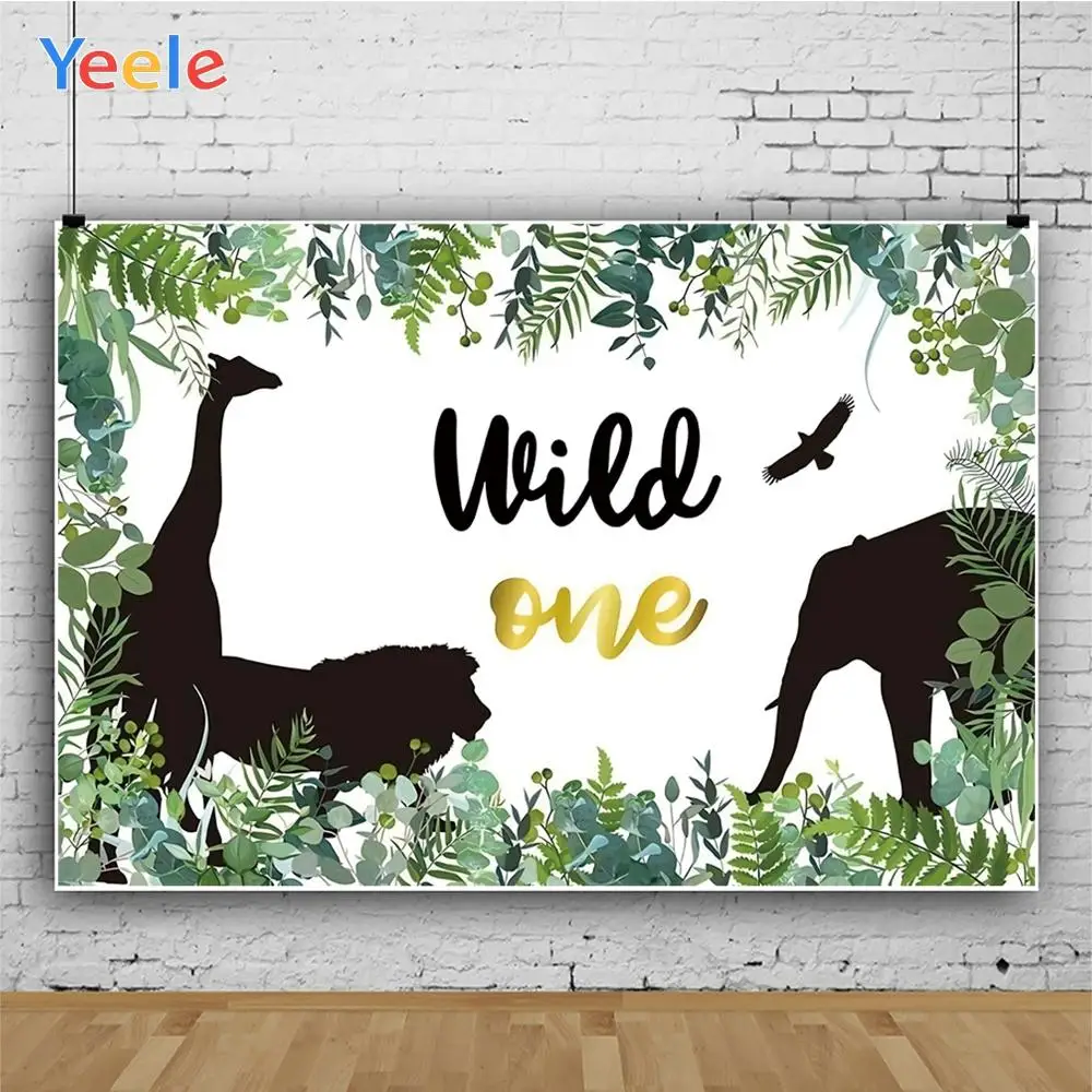 Yeele Safari Wild One на заказ портретный День Рождения украшения фотографические фоны фотографии фоны для фотостудии