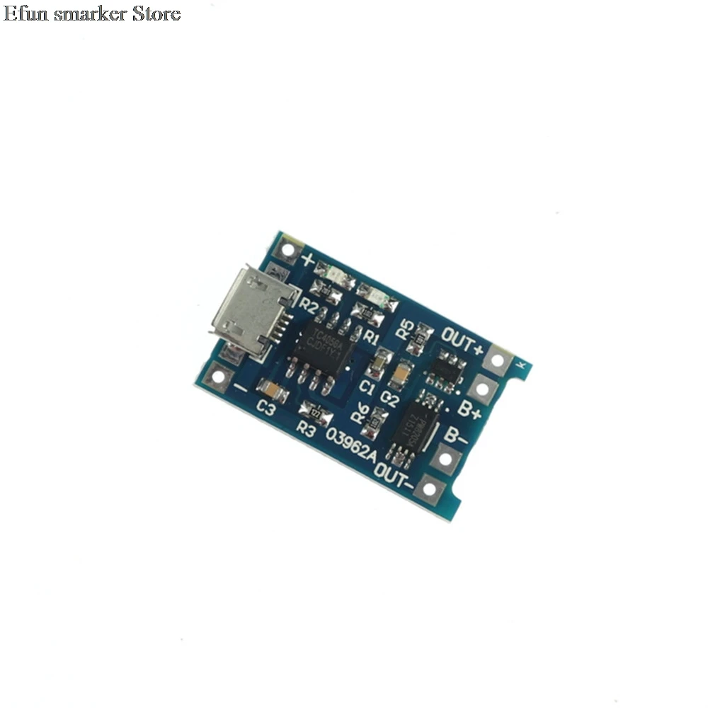 5 шт. KJ276 Micro USB в 1A 18650 TP4056 модуль зарядного устройства литиевой батареи зарядная