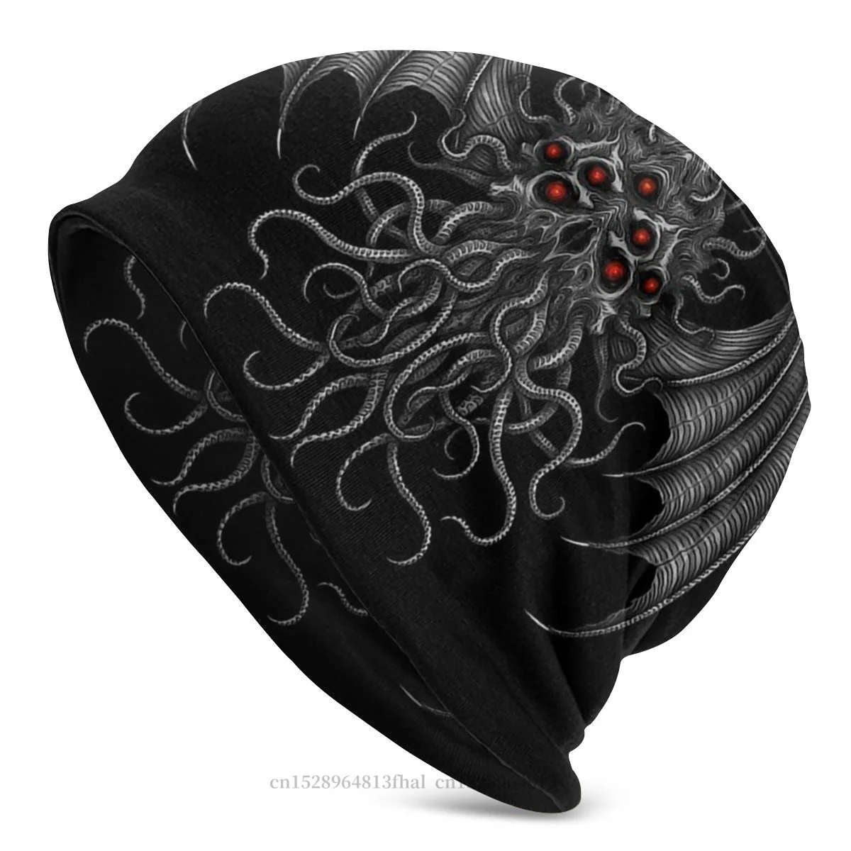 Боне-шляпы Ктулху Мифос Лавкрафт Великие Старейшины Мужские Женские Вязаная Шапка Зимняя Теплая Кепка Уличные Шапки Бини на.