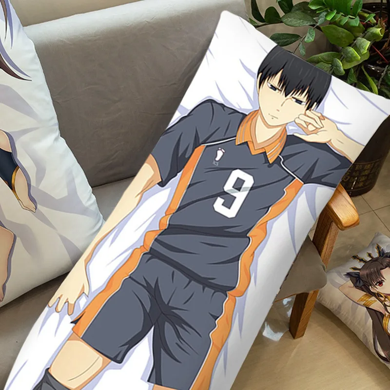 Аниме Dakimakura обнимающая наволочка Haikyuu! Чехол для подушки манга 150x50 см|Наволочка| |