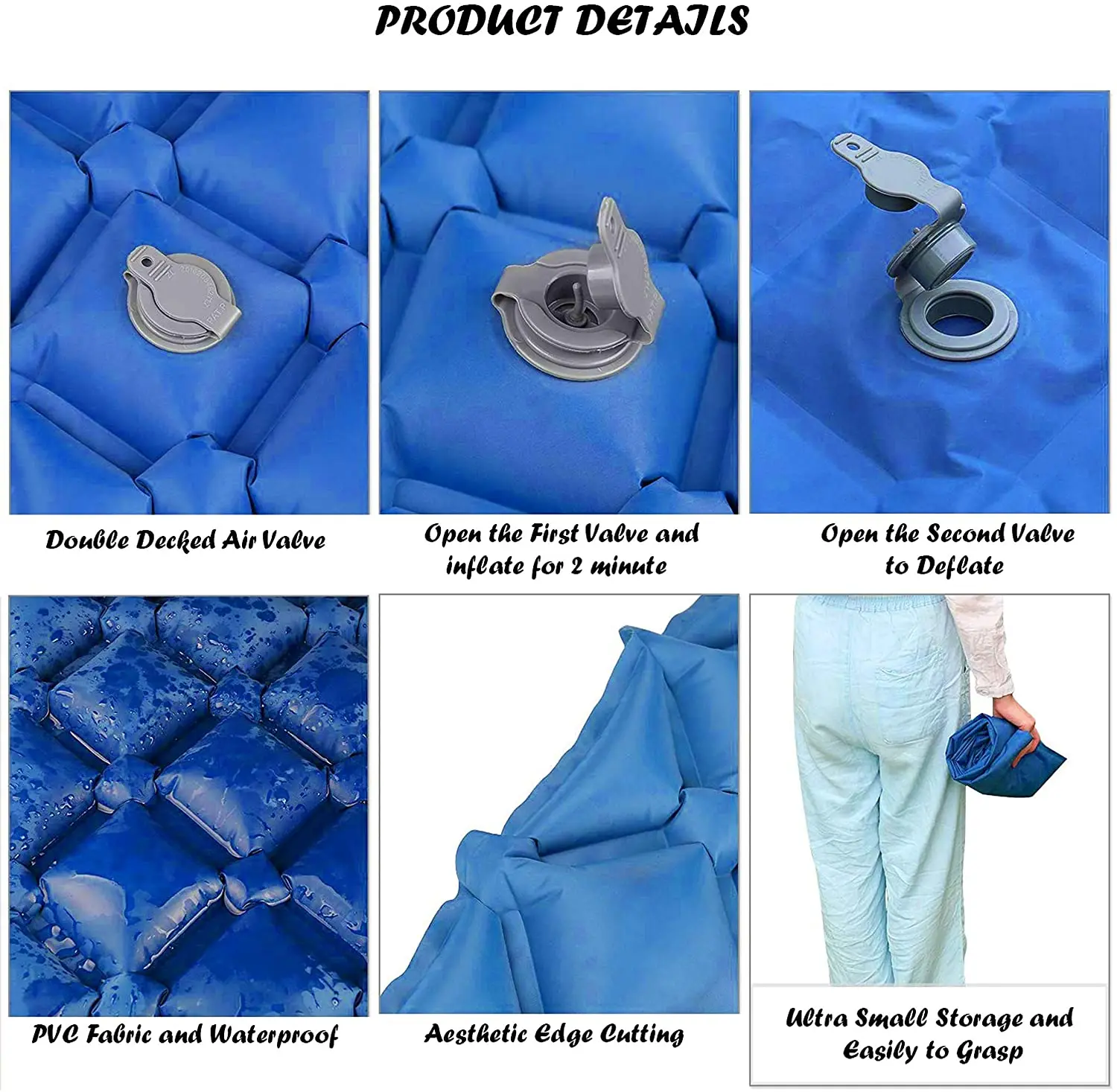 Кемпинг спальный коврик надувные матрасы напольный мебель кровать Сверхлегкая