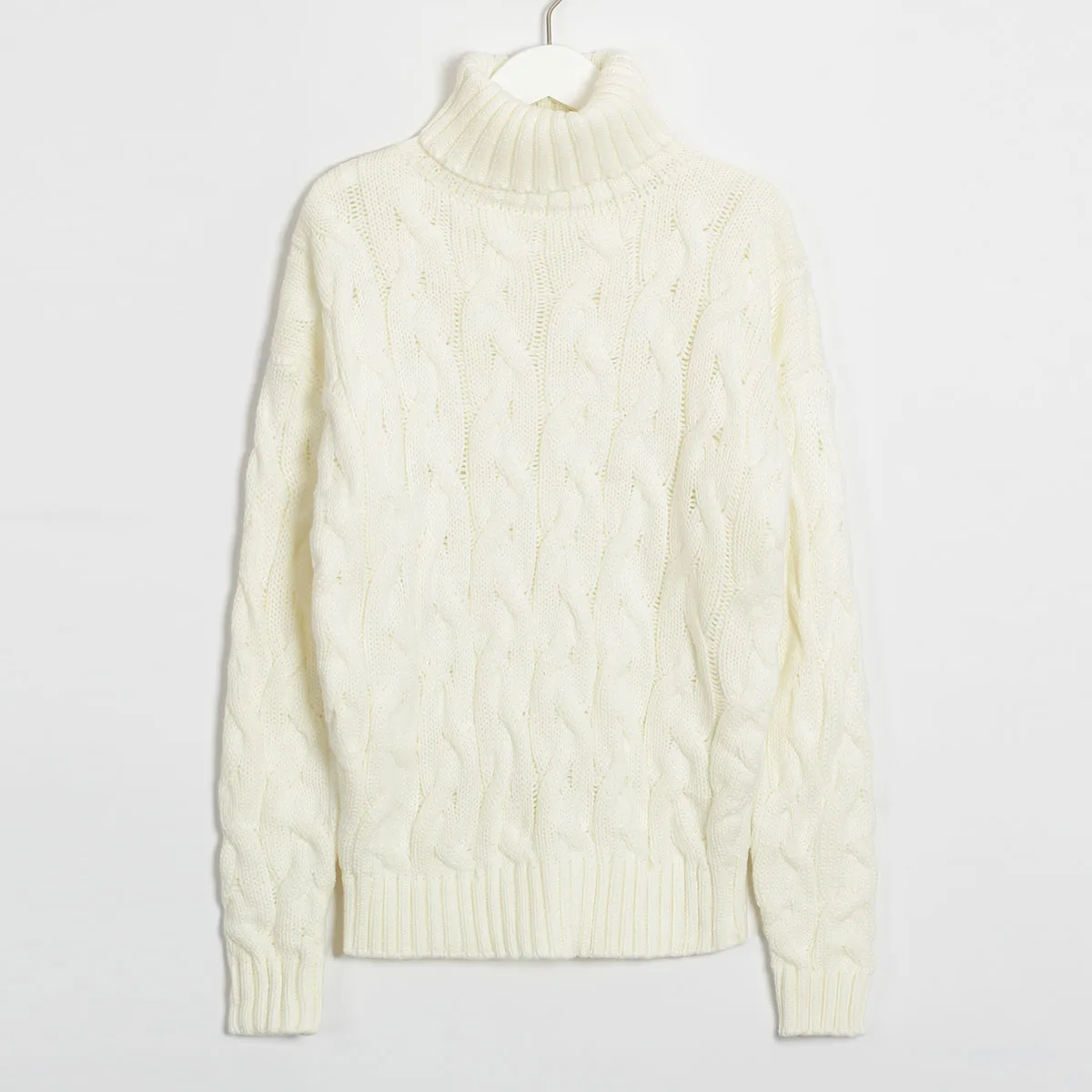 Wixra Женщины Твердые Трикотажные O-образным Вырезом Свитер И Пуловер Осень-Зима