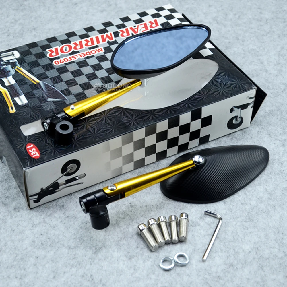 Универсальное мотоциклетное зеркало заднего вида с ЧПУ для HONDA CBF 1000F YAMAHA E8 VIRAGO 250