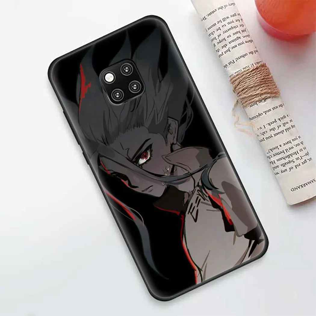 Soft silicone Cover for Huawei P20 P30 Pro Lite P8 P9 P10 Mini P Smart Z Plus 2019 Case Dr.STONE Fitted | Мобильные телефоны и