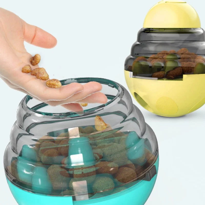 

Dog Educational Toy Tumbler Leaking Food Swing Ball