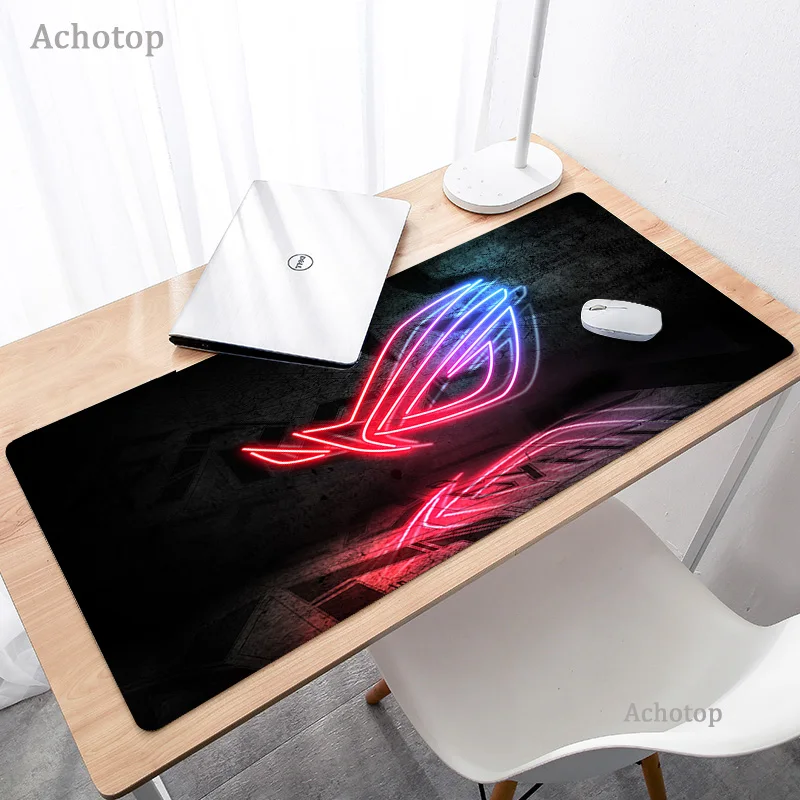 

ASUS Gaming Large Fashion Mouse Pad PC Gamer Completo Keyboard Pad Locking Edge Rubber Otaku Mouse Pad Office Laptop Desk Mat