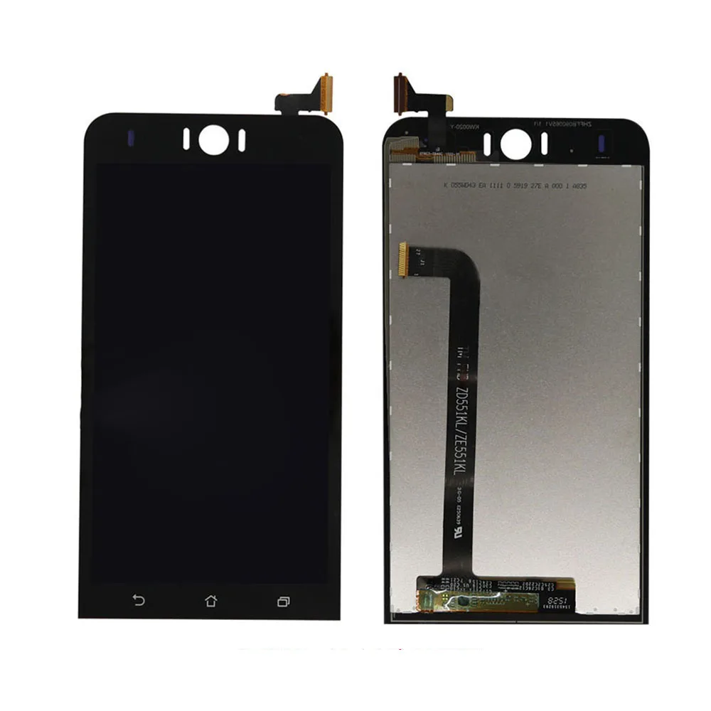 Black LCD Display Glass Touch Screen Digitizer Assembly+Frame For ASUS Zenfone Selfie ZD551KL Z00UDB Z00UD ZF | Мобильные телефоны