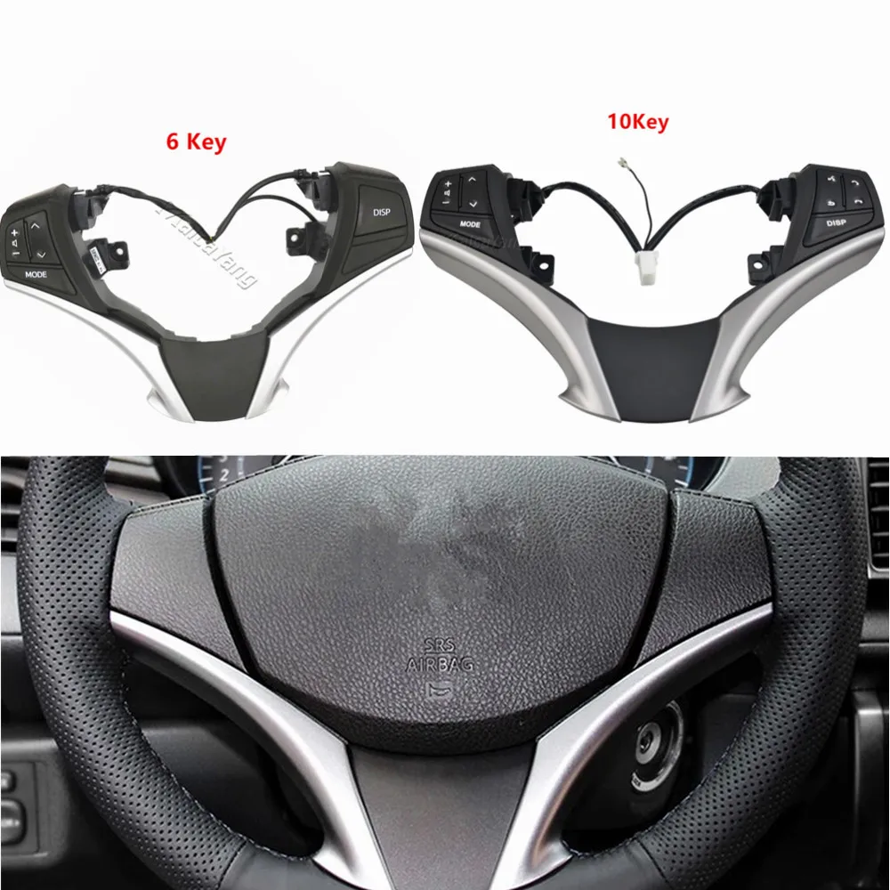 

Переключатель управления аудио 84250-0D120 84250-0D120-E0 рулевая панель Переключатель управления аудио для Toyota Yaris 2013-2016