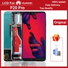 ЖК-дисплей AMOLED для Huawei P20 Pro с сенсорным экраном 6,1 дюйма и дигитайзером в сборе, дисплей с рамкой для HUAWEI P20 Pro, оригинал