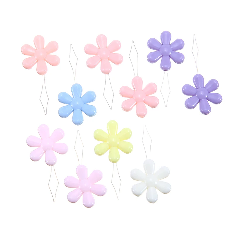 10 шт. иглы для вышивания ярких цветов | Дом и сад