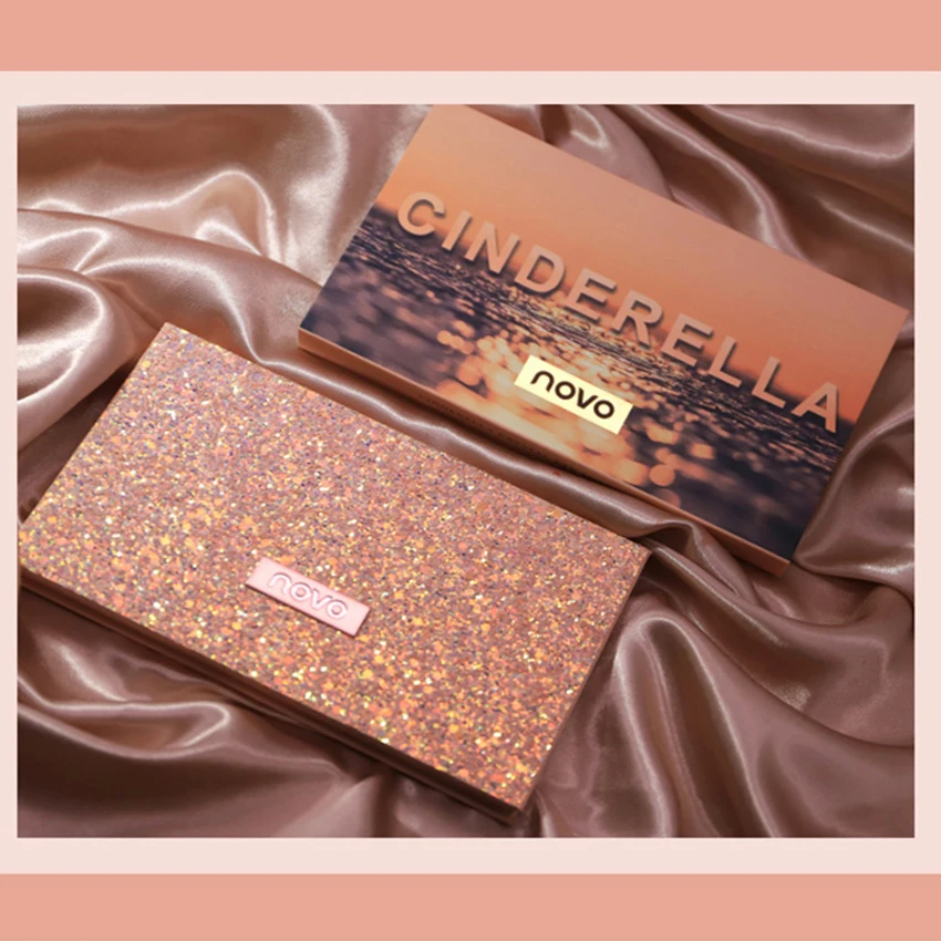 18 видов цветов телесные Сияющие тени для век перламутровый макияж блеск пигмент