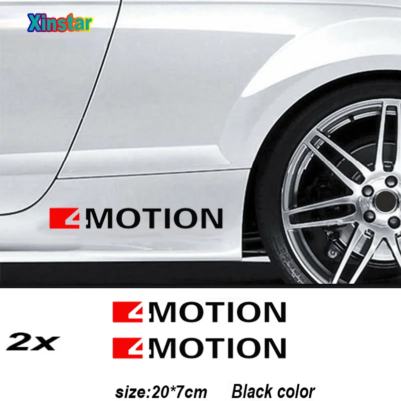 2 шт. 4 движущиеся автомобильные дверные наклейки для Volkswagen VW Golf Passat Scirocco LAVIDA Jetta CC