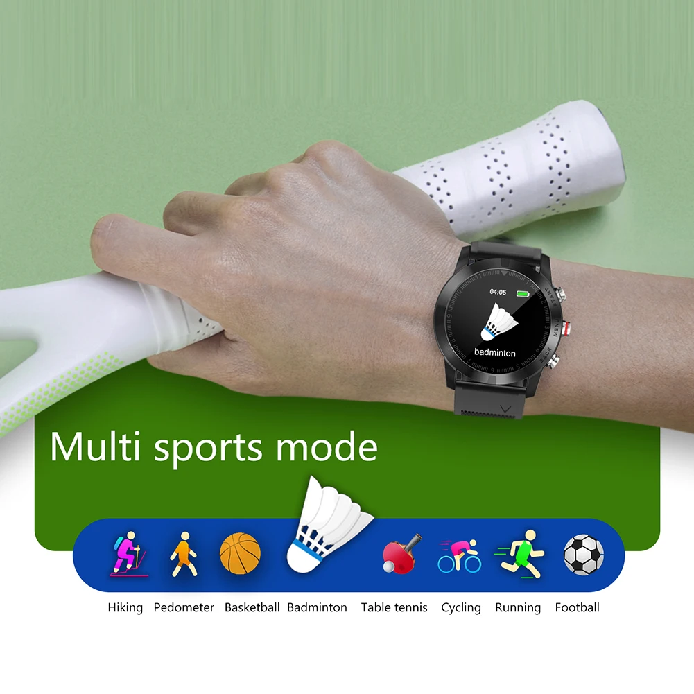Смарт-часы S10 1,3 ''IP68 Водонепроницаемый Bluetooth 4,2 Smartwatch мониторинг сердечного ритма компас спортивные часы для Android iOS