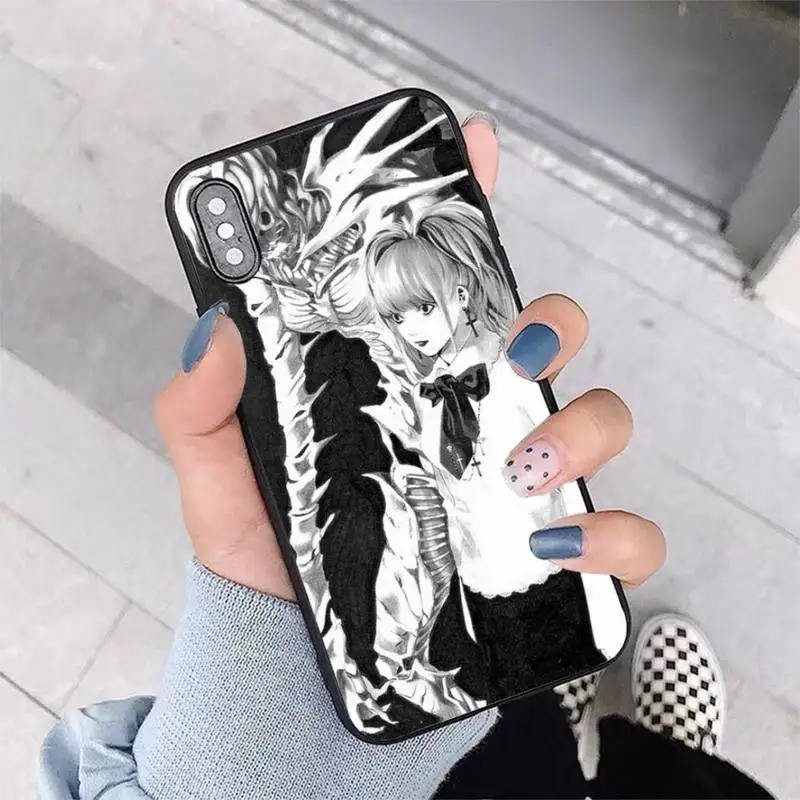 Чехол для телефона аниме Death Note чехол iPhone 13 11 12 pro XS MAX 8 7 6 6S Plus X 5S SE 2020 XR | Мобильные