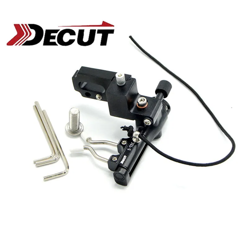 Decut Archery Compound Bow Drop Away Arrow Rest Adjustment Right Hand Shooting and Hunting with Spanner Tools Accessories